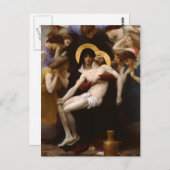 ピエタイエスキリストとヴァージンマリア ポストカード (正面/裏面)