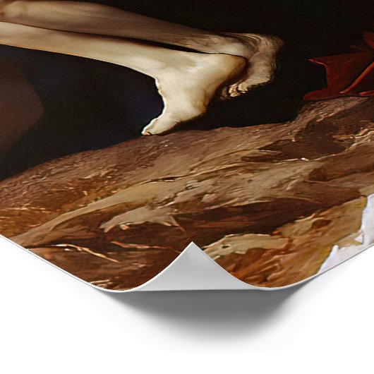 ピエタイエズス十字架の嘆きヴァージンマリア02 ポスター (角)