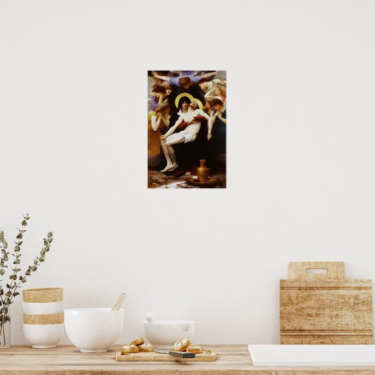 ピエタイエズス十字架の嘆きヴァージンマリア02 ポスター (キッチン)