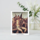 ピエタウィズスリーエンジェルズバイアントネロダメッシナ ポストカード (スタンド正面)