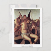 ピエタウィズスリーエンジェルズバイアントネロダメッシナ ポストカード (正面/裏面)