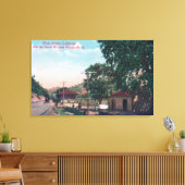 ピエタノースウェスタン太平洋RR駅 キャンバスプリント (インサイチュ (リビング))