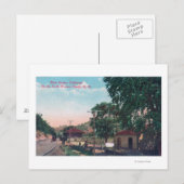 ピエタノースウェスタン太平洋RR駅 ポストカード (正面/裏面)