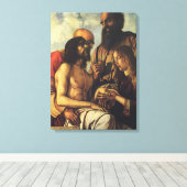 ピエタバイジョバンニベリーニルネッサンスファインアート キャンバスプリント (インサイチュ (ウッドフロア))