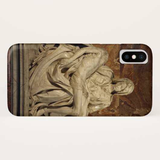 ピエタバイミケランジェロ Case-Mate iPhoneケース (裏面(横))