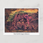 ピエタバイユージ荷車を引くンデラクロワ ポストカード (正面)