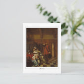 ピエターデフック#10 -ファインアートポストカード ポストカード (スタンド正面)