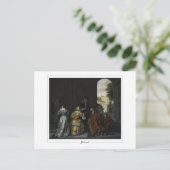 ピエターデフック#74 -ファインアートポストカード ポストカード (スタンド正面)