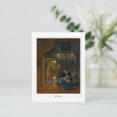ピエターデフック#8 -ファインアートポストカード ポストカード (スタンド正面)