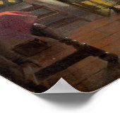 ピエターデフーチザベッドルーム ポスター (角)