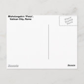 ピエタ ポストカード (裏面)