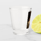 ピエタ（マリアとイエス）（アダム・エルシーマー著） ショットグラス (左)