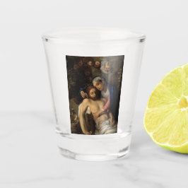 ピエタ(マリアとイエス)(アダム・エルシーマー著) ショットグラス