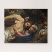 ピエタ（マリアとイエス）（アダム・エルシーマー著） ジグソーパズル (横)