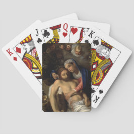 ピエタ（マリアとイエス）（アダム・エルシーマー著） トランプ