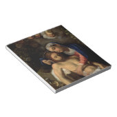 ピエタ（マリアとイエス）（アダム・エルシーマー著） ノートパッド (アングル)