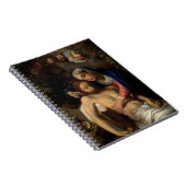 ピエタ（マリアとイエス）（アダム・エルシーマー著） ノートブック (右側)