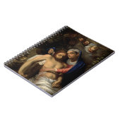 ピエタ（マリアとイエス）（アダム・エルシーマー著） ノートブック (左側)