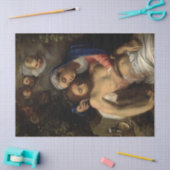 ピエタ（マリアとイエス）（アダム・エルシーマー著） 薄葉紙 (クラフト)