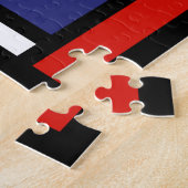 ピエットモンドリアン、大きいコンポジション(赤い飛行機) ジグソーパズル (側面)