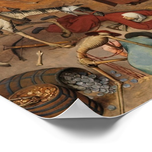 ピエテルブルーゲエルヴィエホエルトリウンフォドゥラミュエルテ ポスター (角)