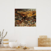 ピエテルブルーゲエルヴィエホエルトリウンフォドゥラミュエルテ ポスター (キッチン)