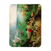 ピエテルブルーゲルランドスケープとイカロスの秋 マグネット (縦)