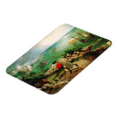 ピエテルブルーゲルランドスケープとイカロスの秋 マグネット (左側)