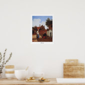 ピエテル・デ・フーチ・ゼディング・アート・ポスター#20 ポスター (キッチン)