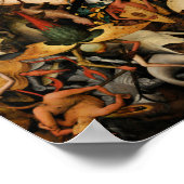 ピエテル・ブルーゲルによる反乱天使の秋 ポスター (角)