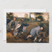 ピエテル・ブルーゲルによる盲人の寓話 サンキューカード (正面)