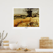 ピエテル・ブルーゲルのハーベスターズ(1565) ポスター (キッチン)