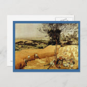 ピエテル・ブルーゲルのハーベスターズ(1565) ポストカード (正面/裏面)