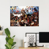 ピエテル・ブルーゲルの「反乱天使たちの秋」 ポスター (ホームオフィス)