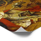 ピエテル・ブルーゲル長老による死の勝利 ポスター (角)