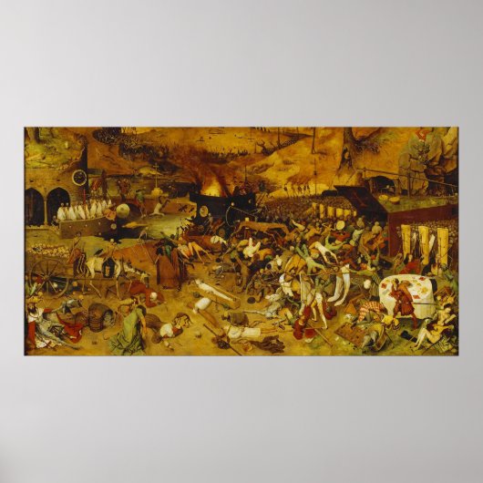 ピエテル・ブルーゲル長老による死の勝利 ポスター (正面)