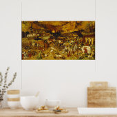 ピエテル・ブルーゲル長老による死の勝利 ポスター (キッチン)