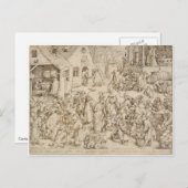 ピエテル・ブルーゲル長老カリタス(チャリティー) ポストカード (正面/裏面)