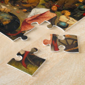 ピエテル・ブルーゲル長老 – オランダ諺 ジグソーパズル (側面)