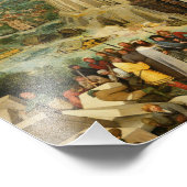 ピエテル・ブルーゲル長老 – バベルの塔 フォトプリント            (角)