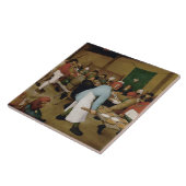 ピエテル・ブルーゲル長老 – 結婚農夫 タイル (側面)