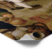 ピエテル・ブルーゲル長老 – 結婚農夫 ポスター (角)