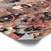 ピエテル・ブルーゲル – 死の勝利 ポスター (角)