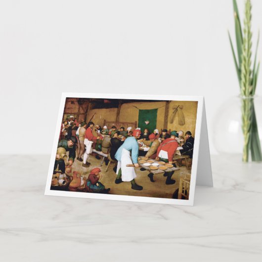 ピエテ結婚ル・ブルーゲル カード (正面)