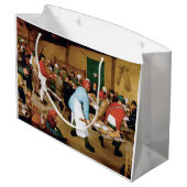 ピエテ結婚ル・ブルーゲル ラージペーパーバッグ (裏面アングル)