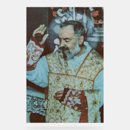ピエトルチーナの聖パドレ・ピオ 祝聖された司祭 アクリルサイン