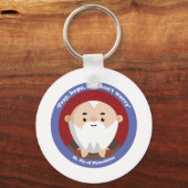 ピエトレシーナのセントピオ キーホルダー (正面)