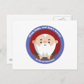 ピエトレシーナのセントピオ ポストカード (正面/裏面)