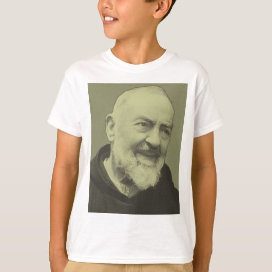 ピエトレシーナのパドレピオ Tシャツ (正面)