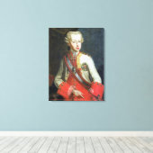 ピエトロレオポルドディロレナポートレート, c.1750 (油 キャンバスプリント (インサイチュ (ウッドフロア))